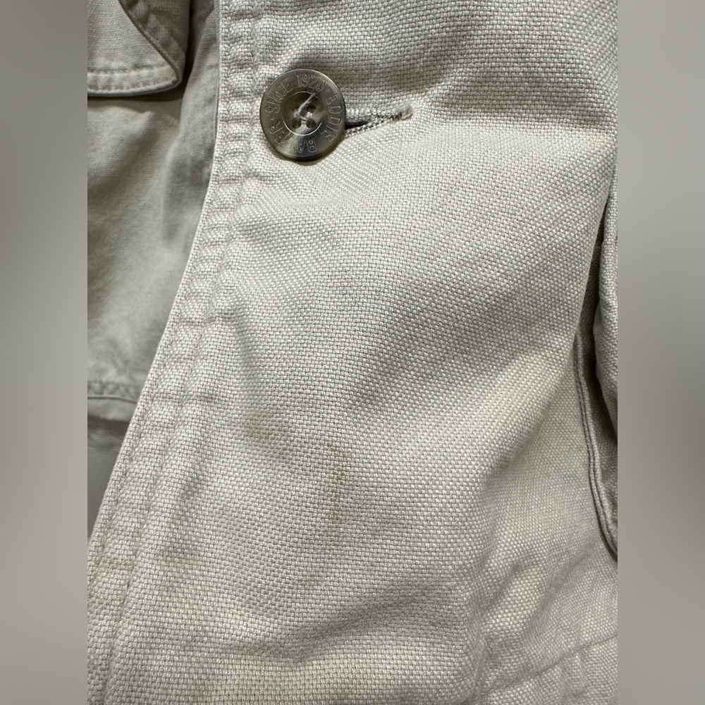 Vintage Eddie Bauer Chore Barn Coat Goose Down Liner Men’s Sz M Corduroy Collar - Picture 8 of 15
